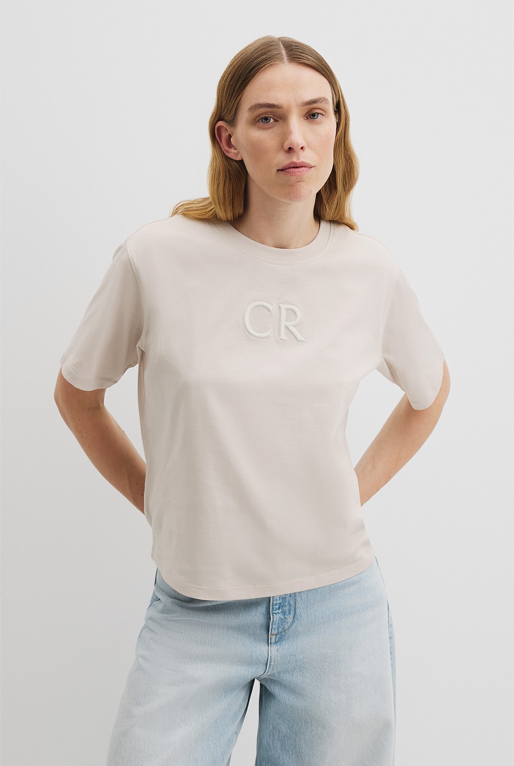 Australian Cotton CR Logo T-Shirt