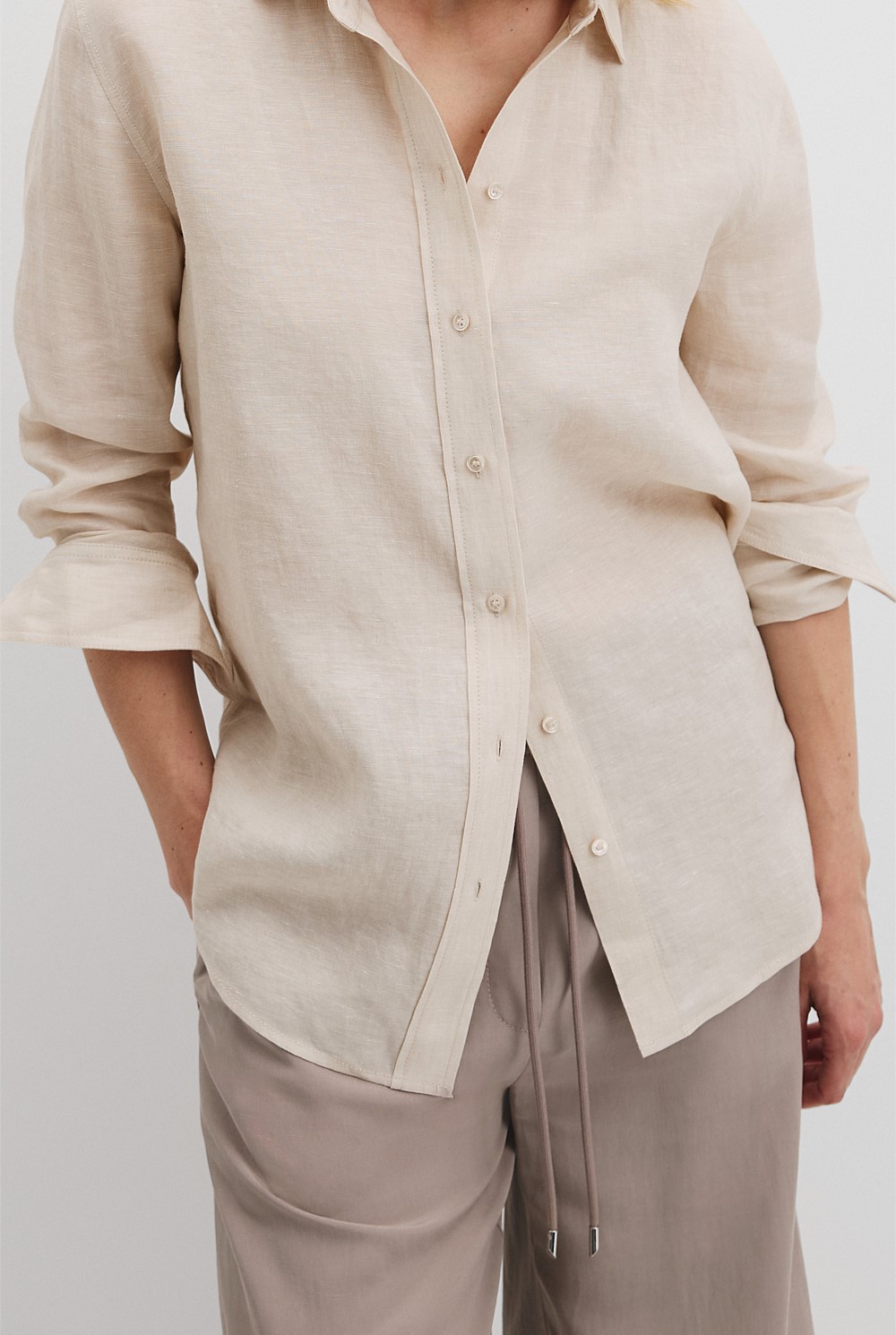Organically Grown Linen Shirt