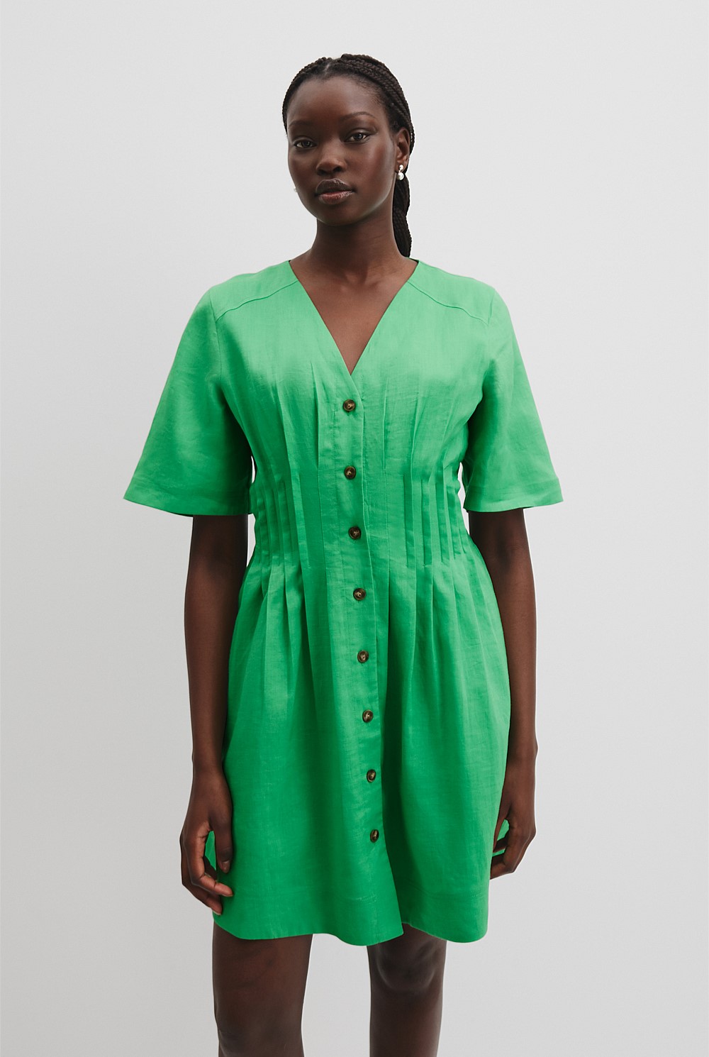 Fit And Flare Mini Dress