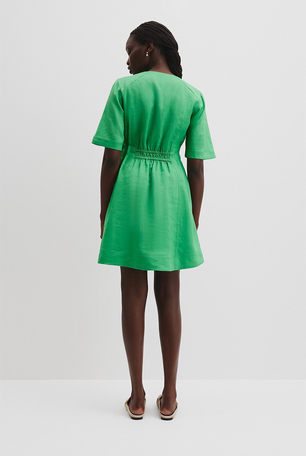 Fit And Flare Mini Dress