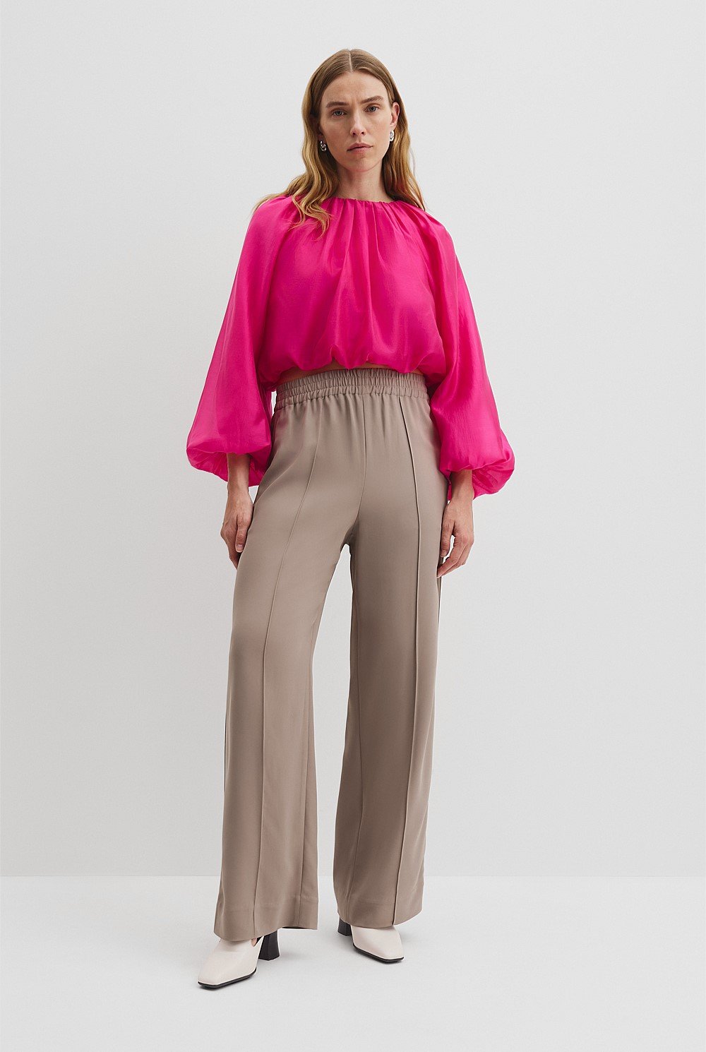 Voluminous Soft Blouse