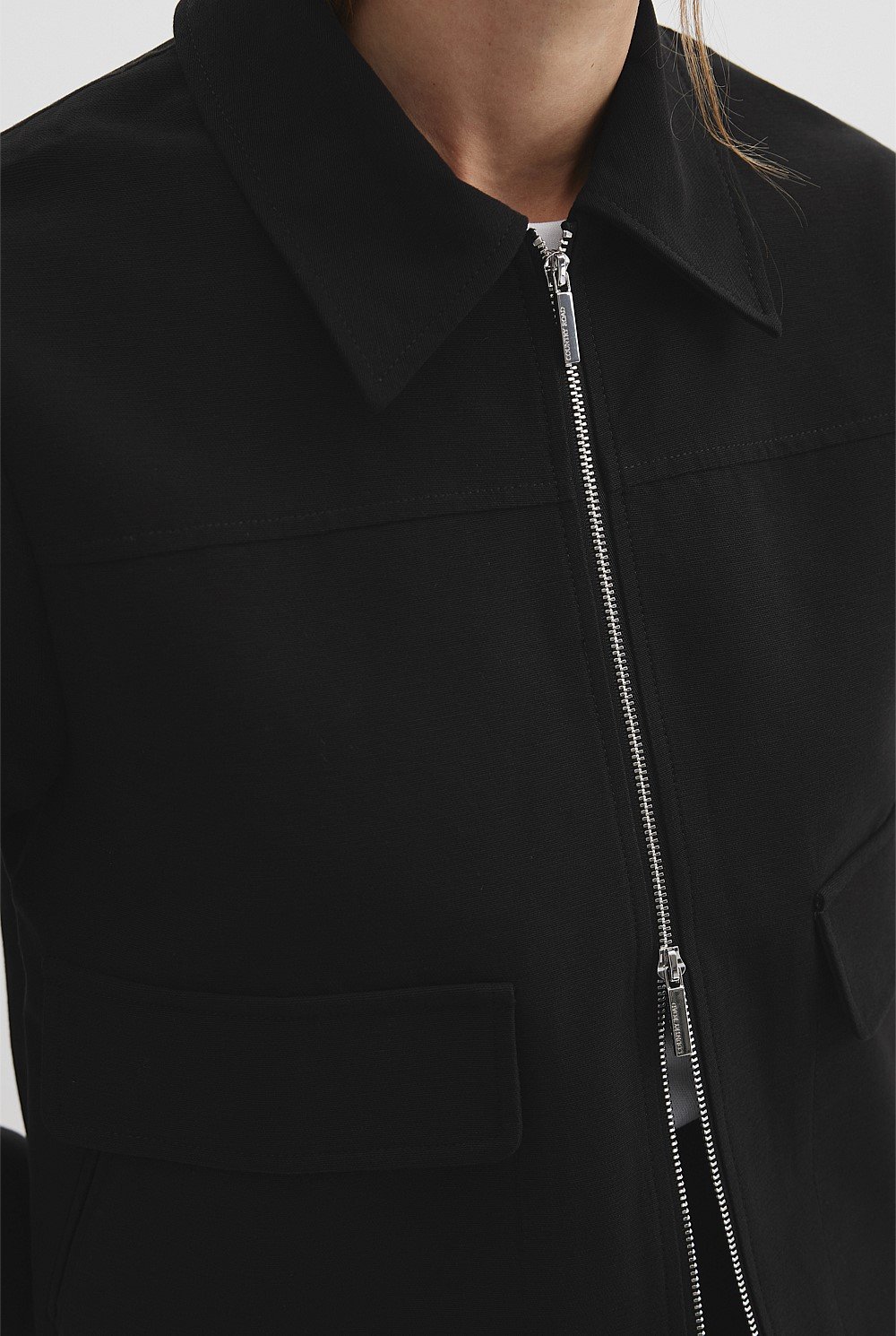 Organically Grown Cotton Zip-Through Jacket