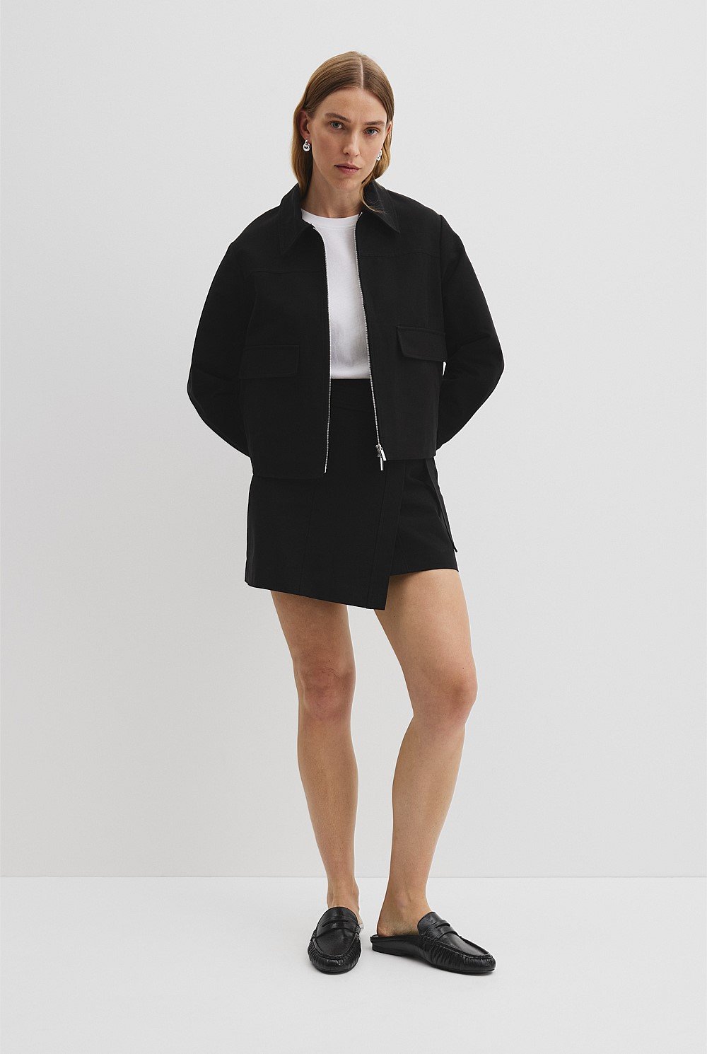 Organically Grown Cotton Zip-Through Jacket