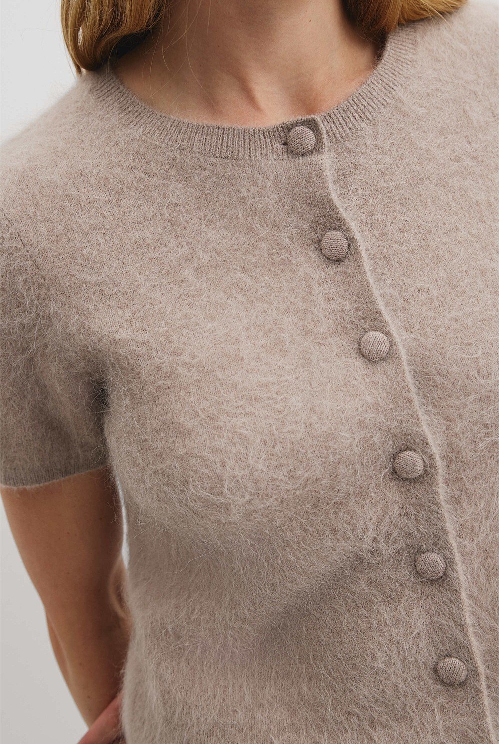 High Pile Knit Cardigan