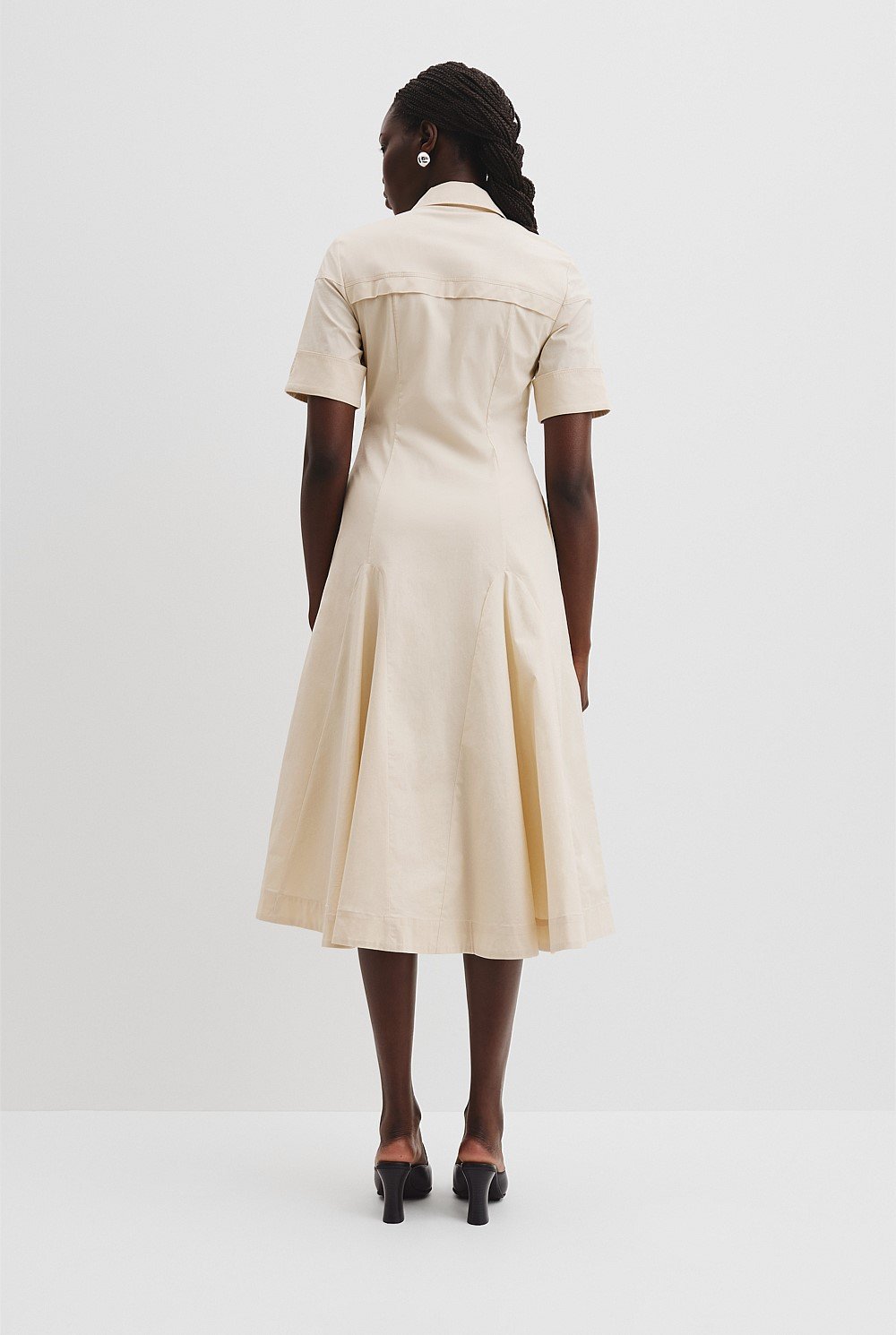 Australian Cotton Lady Like Shirt Dress