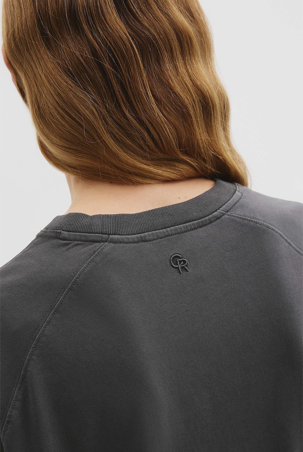 Australian Cotton Long Sleeve Relaxed T-Shirt