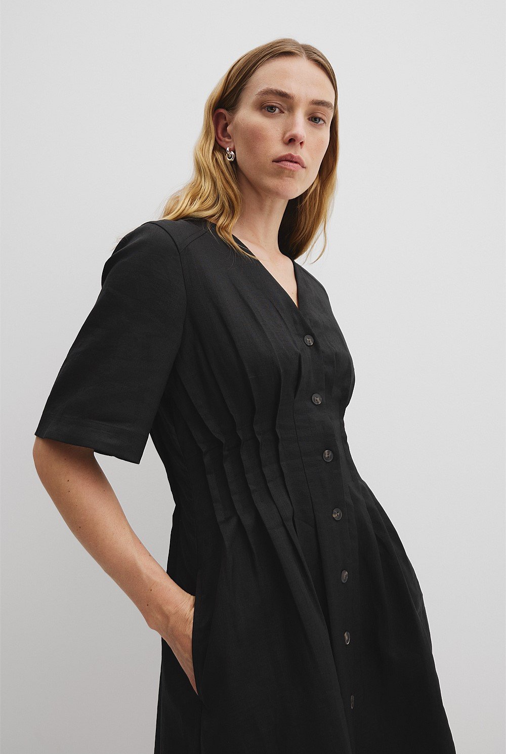 Fit And Flare Mini Dress