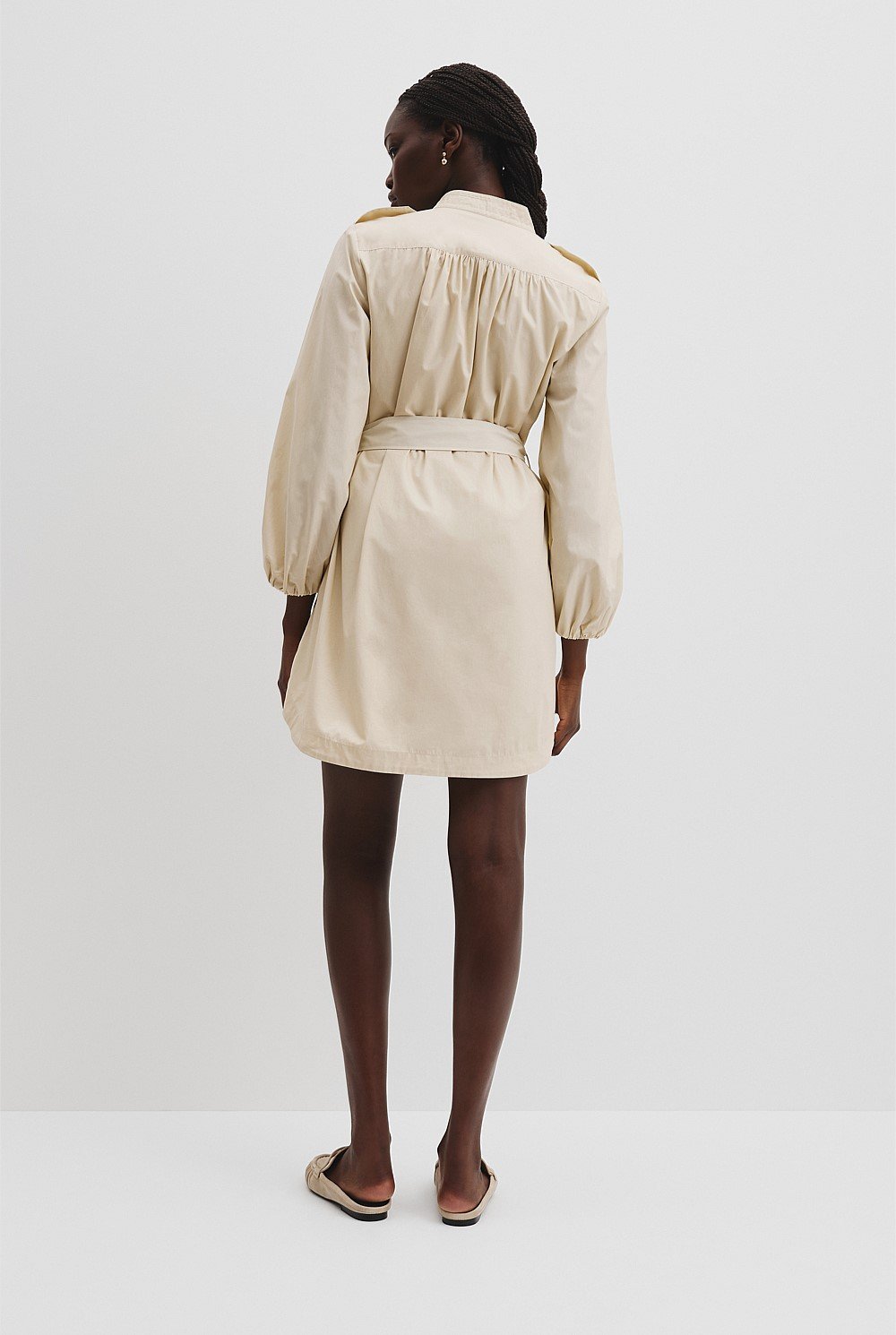Belted Shirt Dress