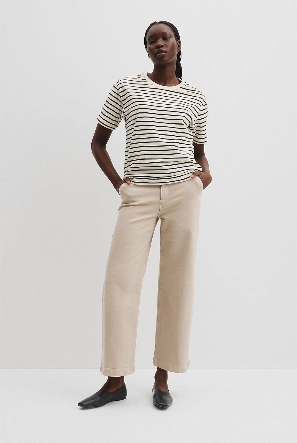 Stripe Australian Made T-Shirt