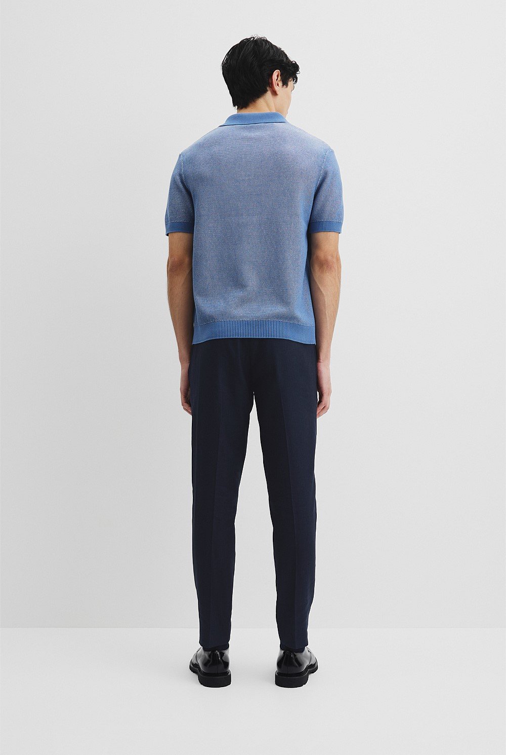 Australian Cotton Short Sleeve Knit Polo