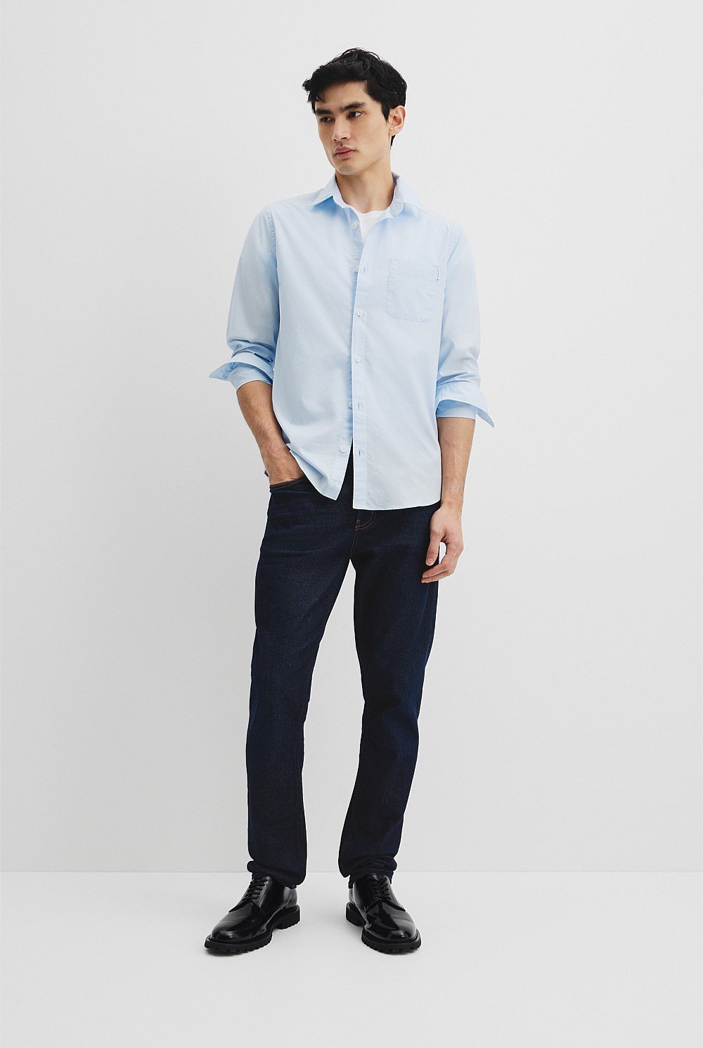 Australian Cotton Poplin Shirt
