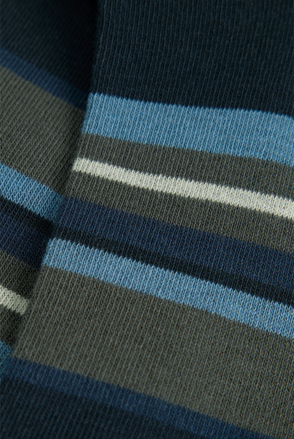 Australian Cotton Blend Stripe Sock