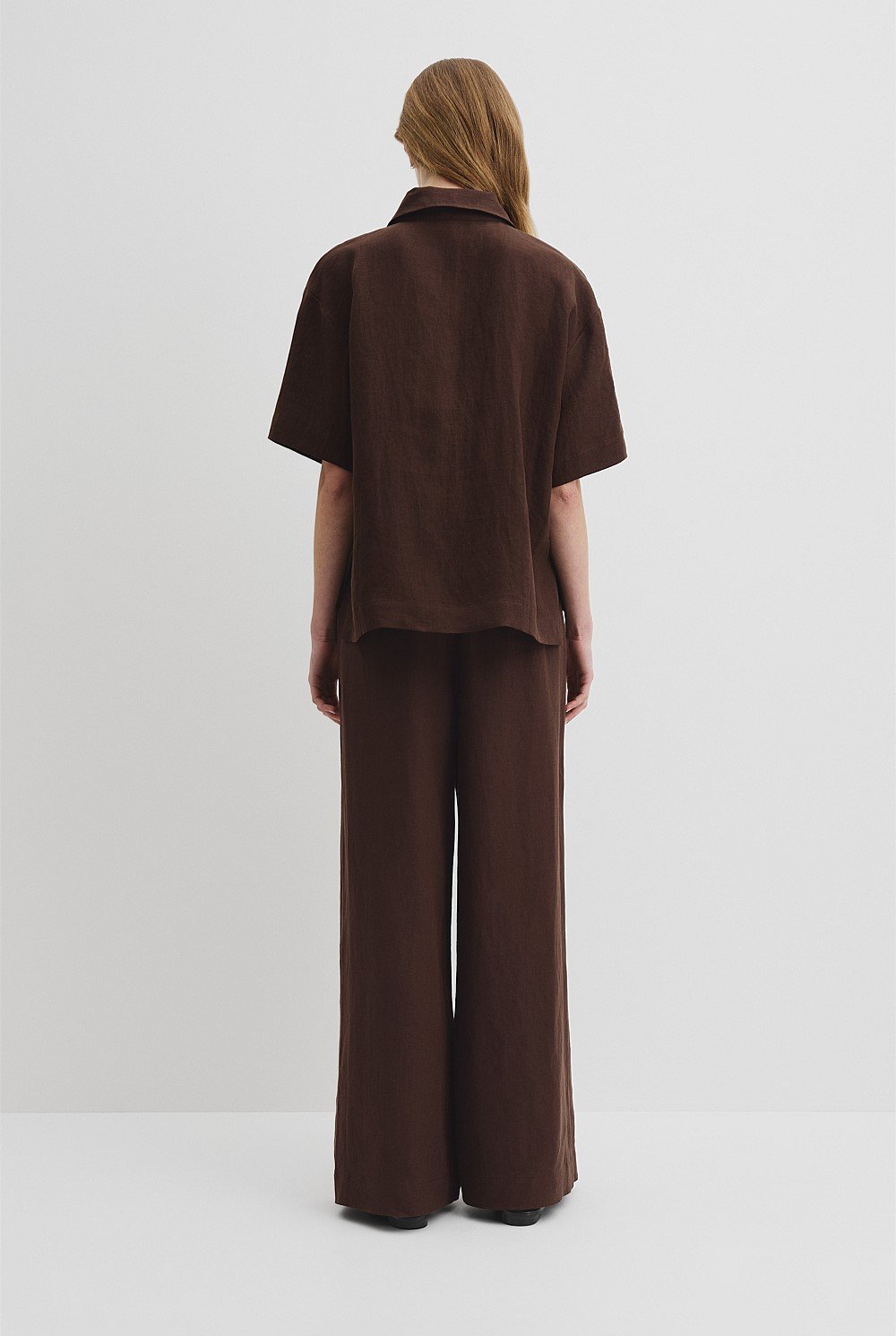 Organically Grown Linen Short Sleeve Shirt