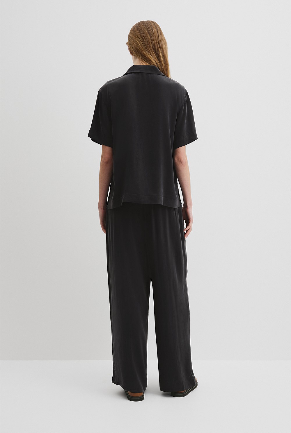 Short Sleeve Cupro Shirt