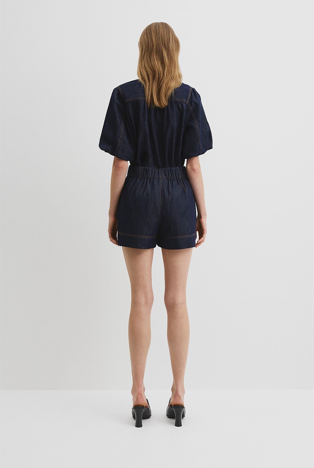 Chambray Denim Short