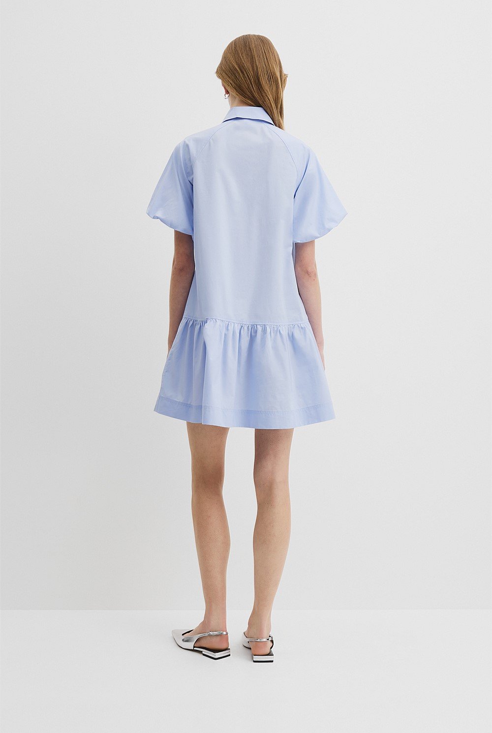 Australian Cotton Poplin Mini Dress