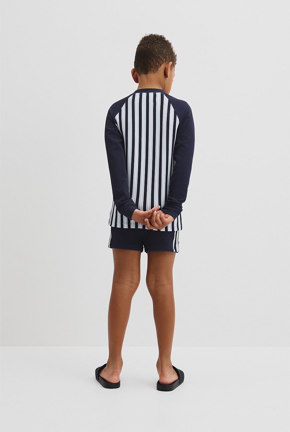 Stripe Logo Rash Vest