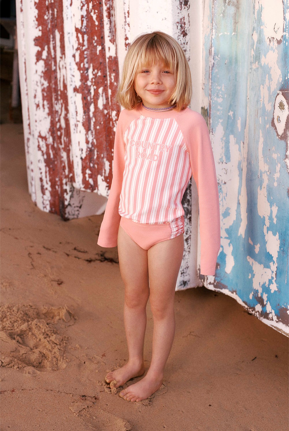 Stripe Logo Rash Vest