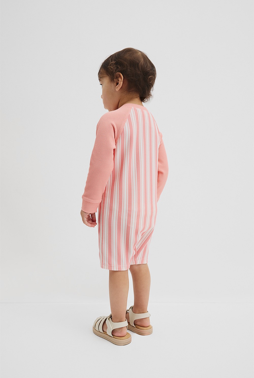 Stripe Logo Swimsuit