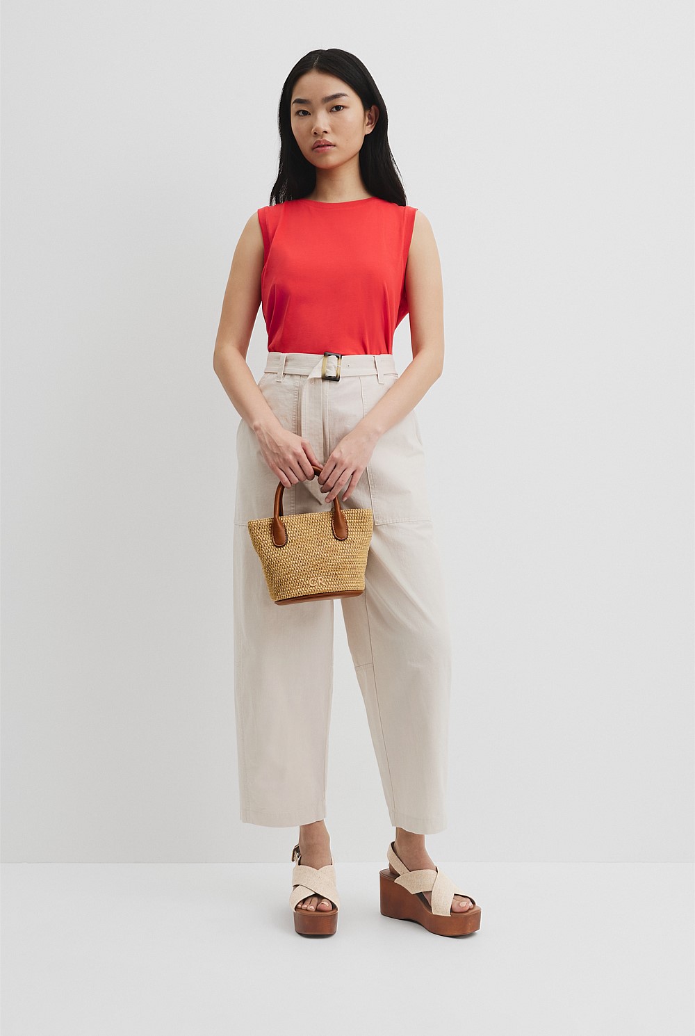 Scarlett Basket Crossbody Bag