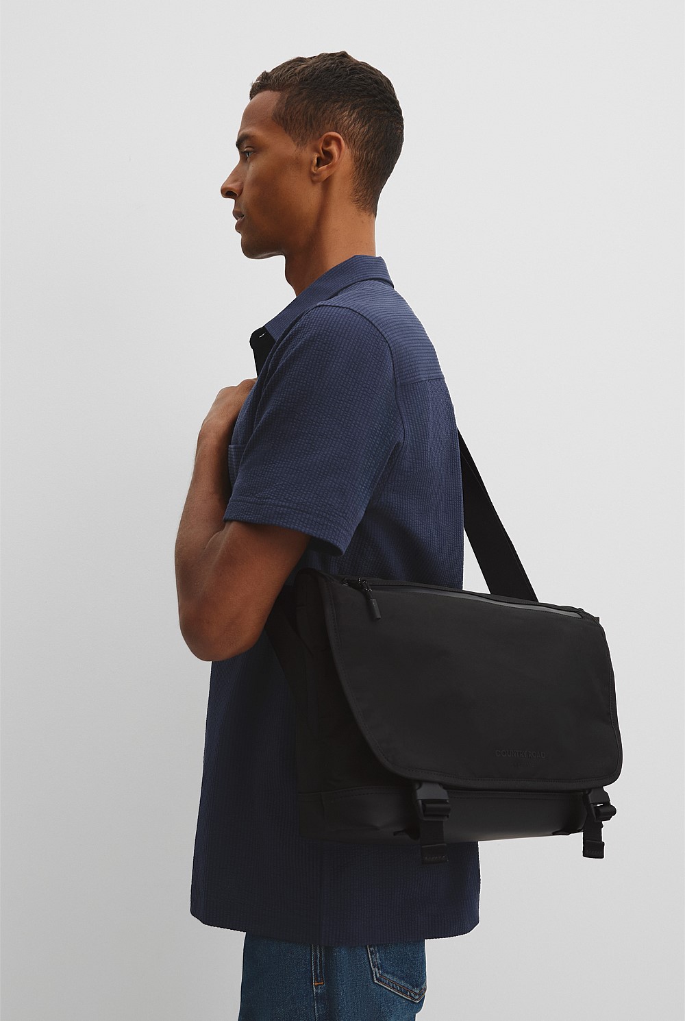 Recycled Polyester Travel Messenger