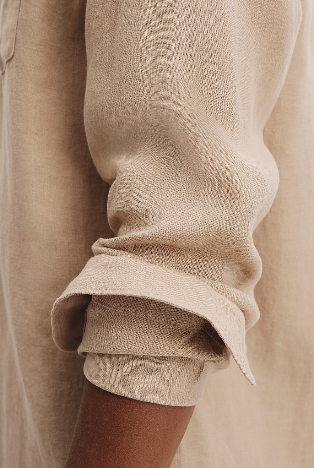 Regular Fit Organically Grown Linen Shirt