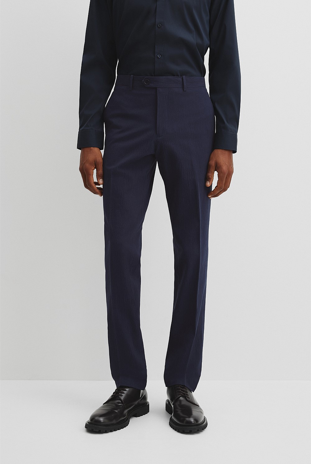 Seersucker Tailored Pant