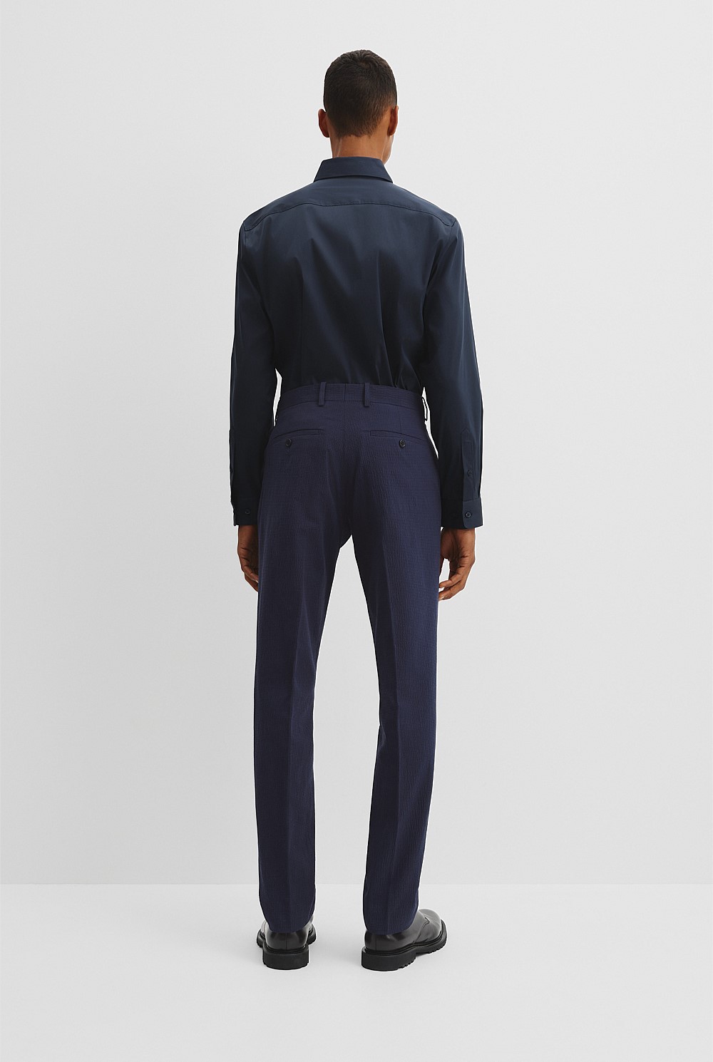 Seersucker Tailored Pant