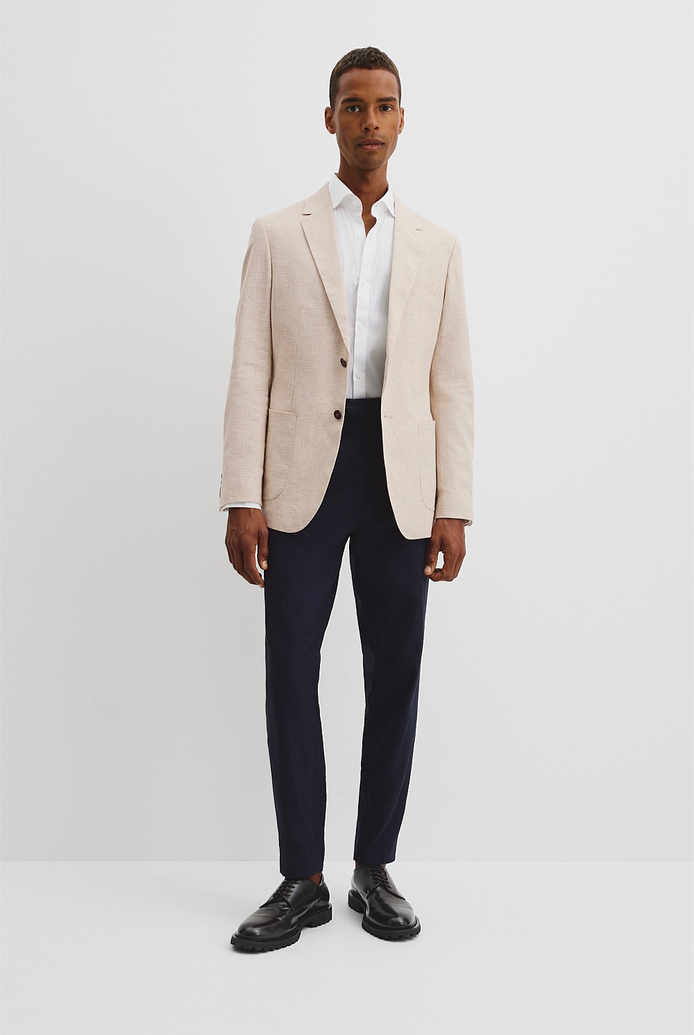 Cotton Flax Blazer