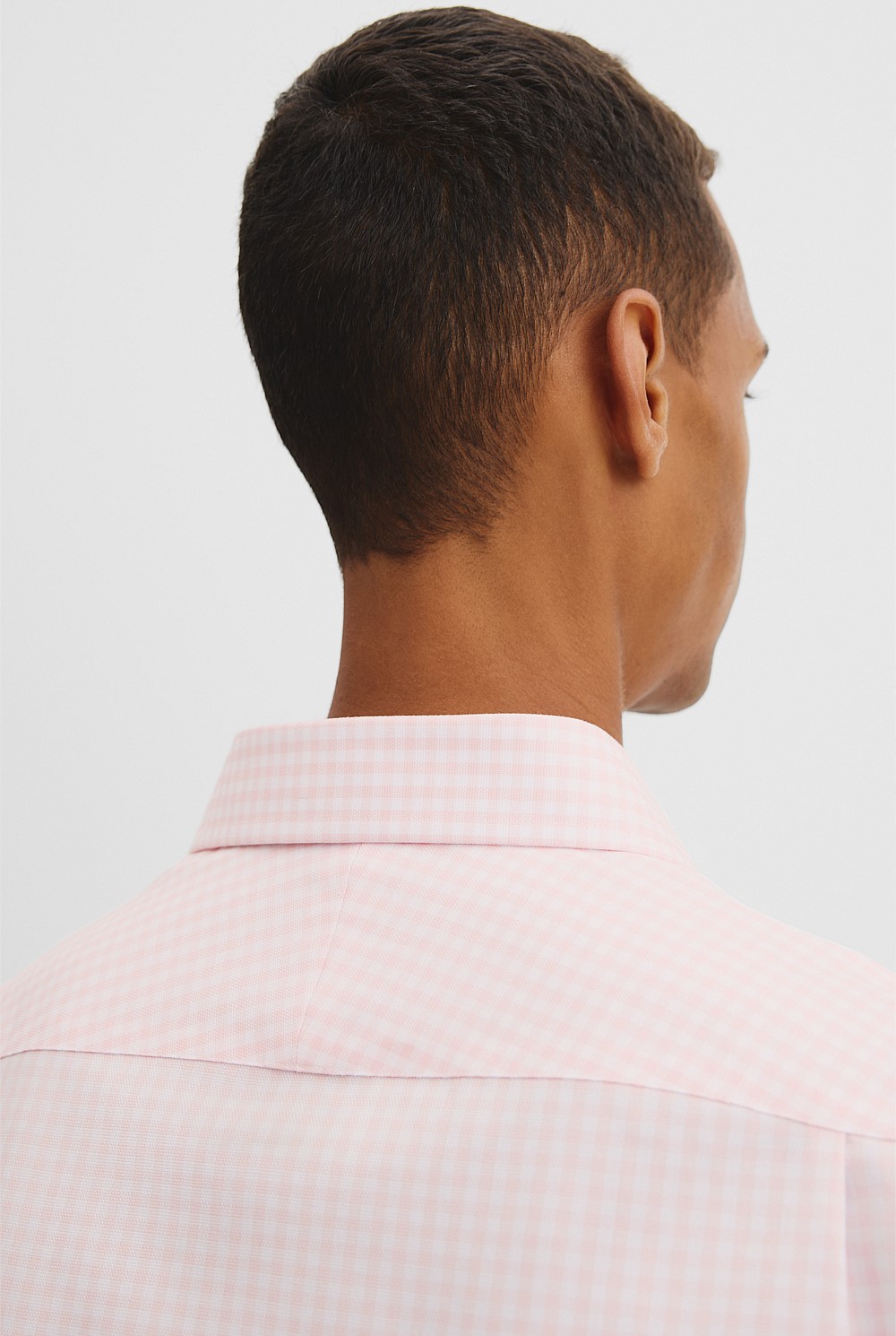 Regular Fit Gingham Travel Shirt