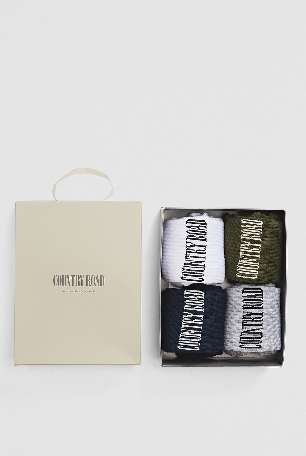 Australian Cotton Blend Heritage Sock Pack of 4