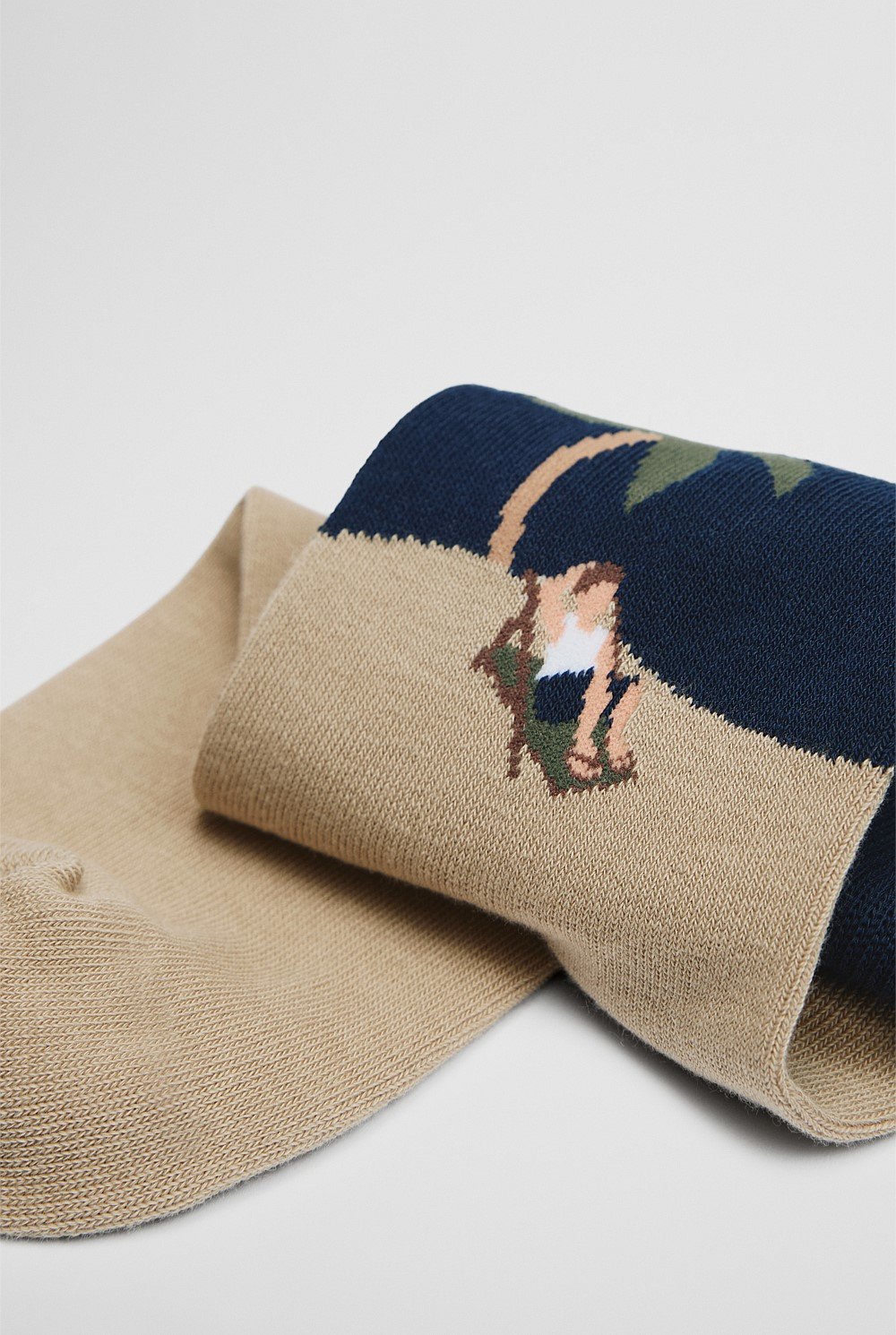 Australian Cotton Blend Palm Sock