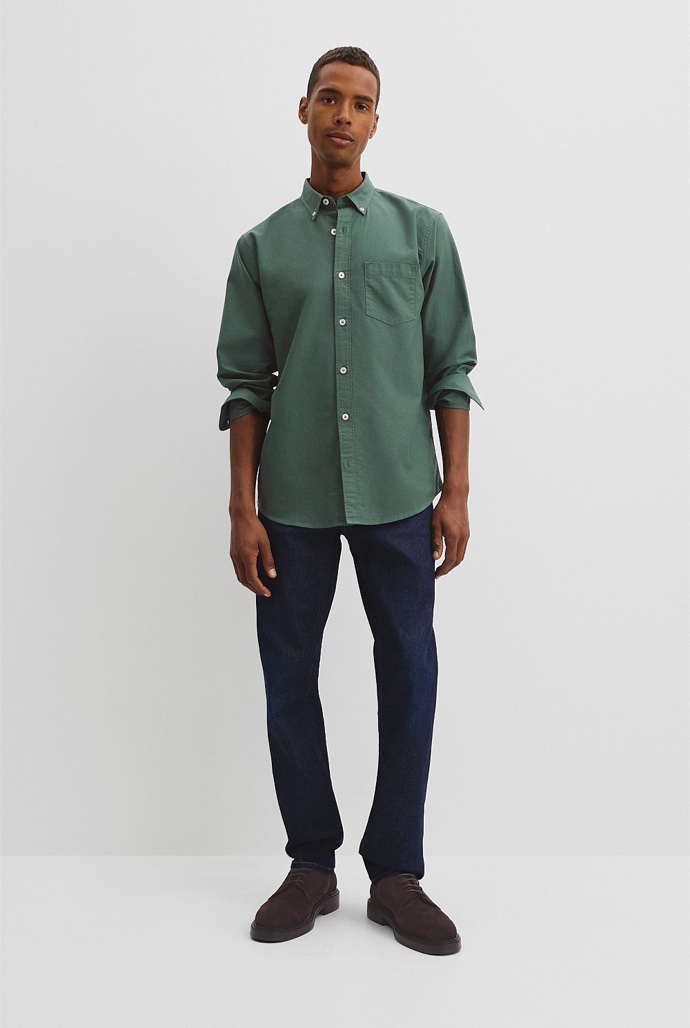 Regular Fit Australian Cotton Oxford Shirt