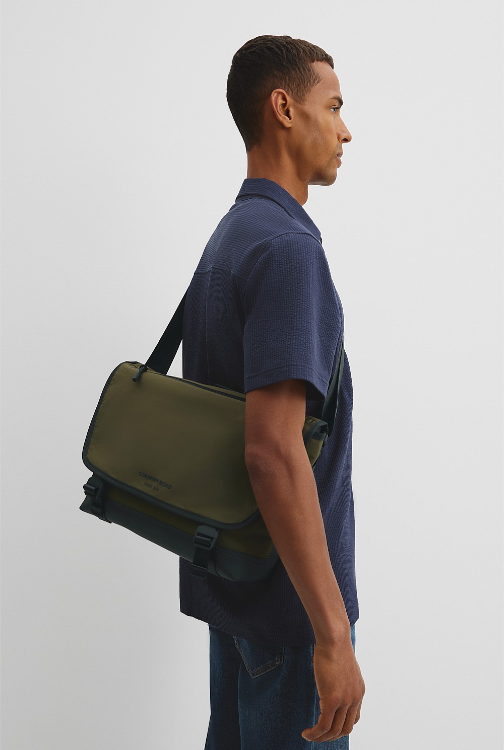 Recycled Polyester Travel Messenger