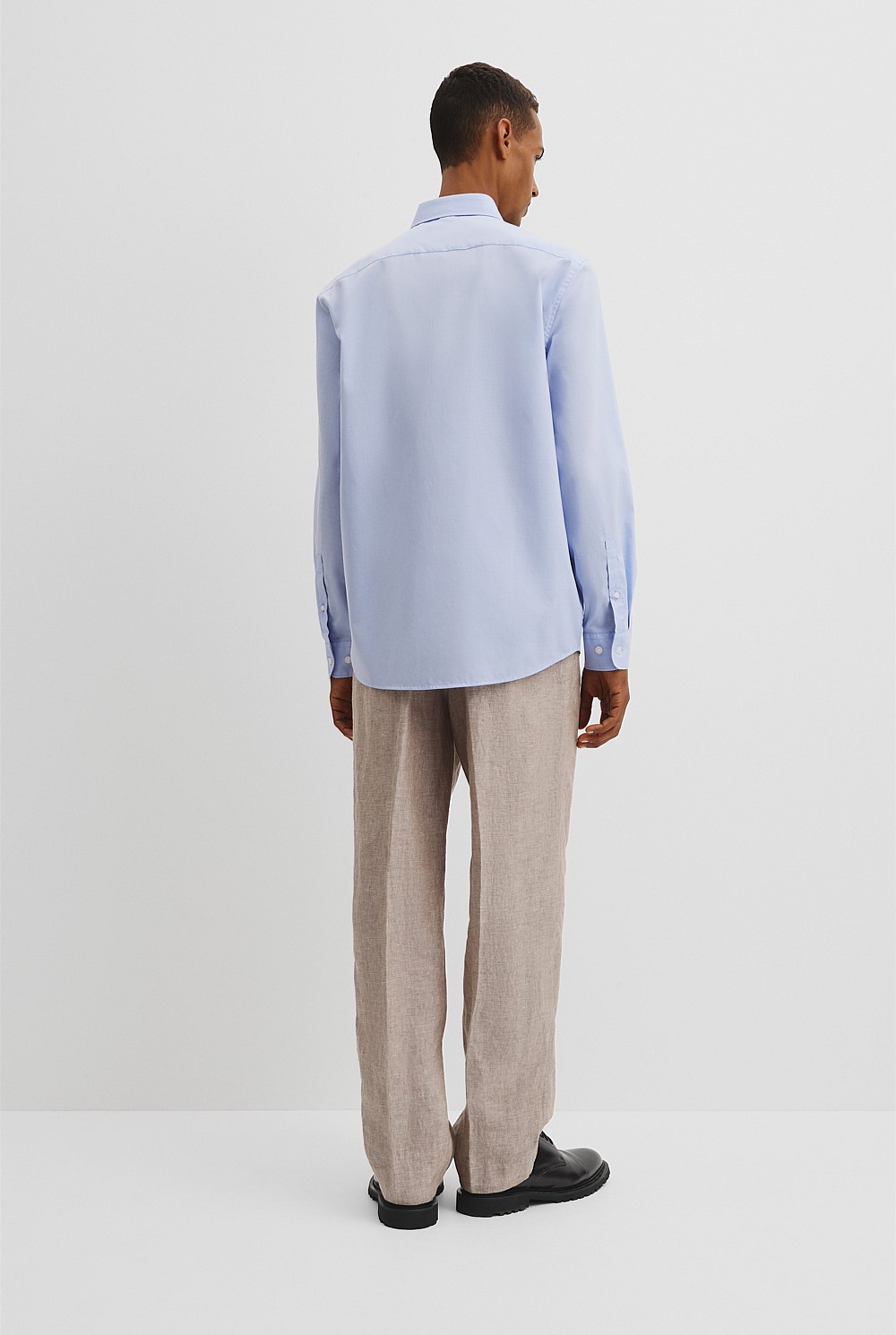 Slim Fit Textured Houndstooth Shirt