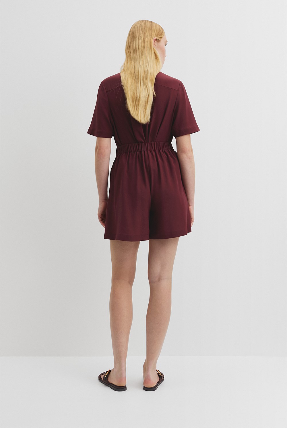 Country Road x Ngali Silk Embroidered Short