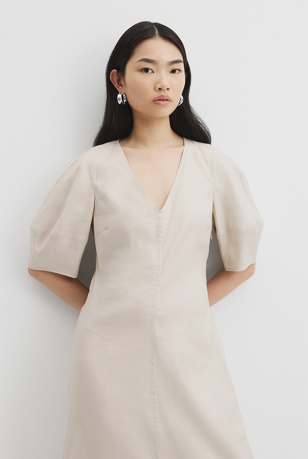 Fit and Flare Midi Dress