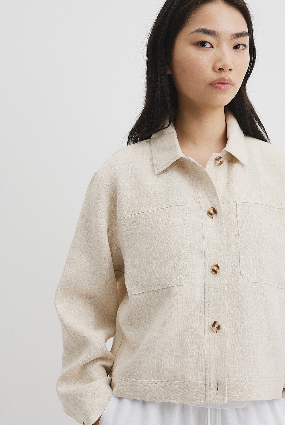 Linen Shacket