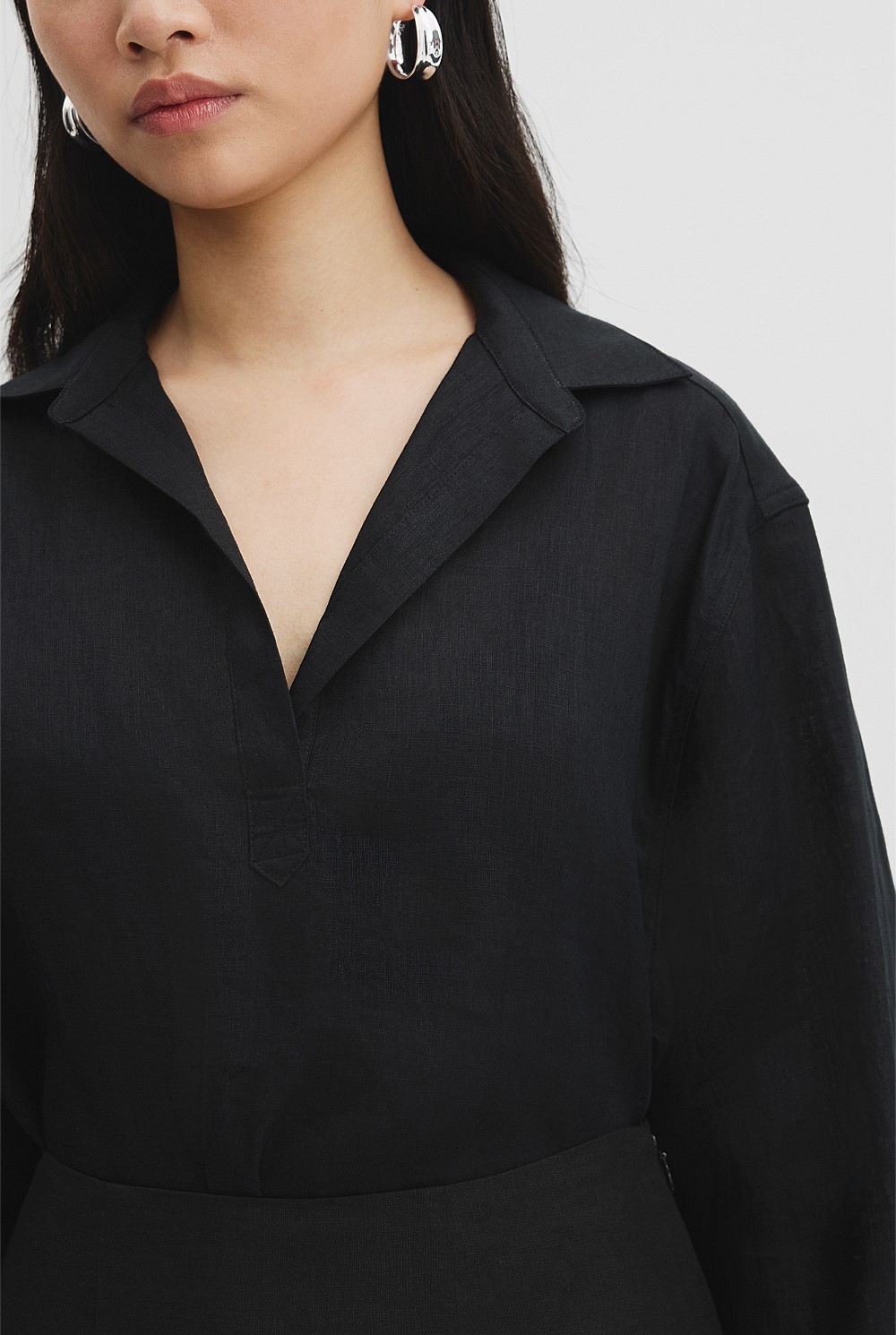 Organically Grown Linen Popover