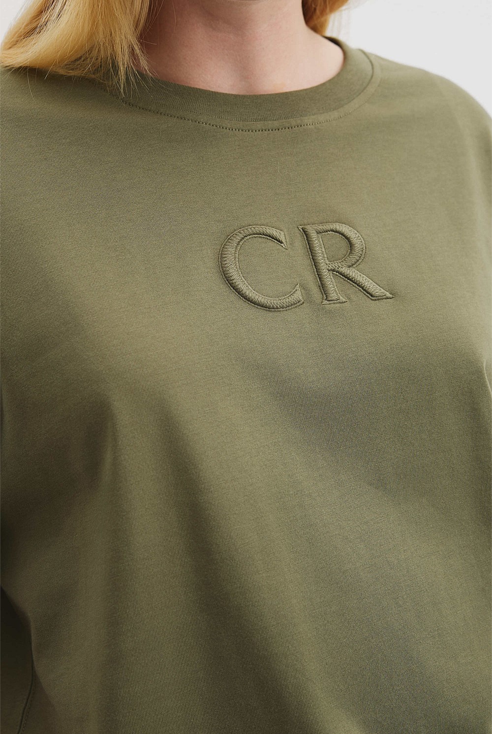 Australian Cotton CR Logo T-Shirt