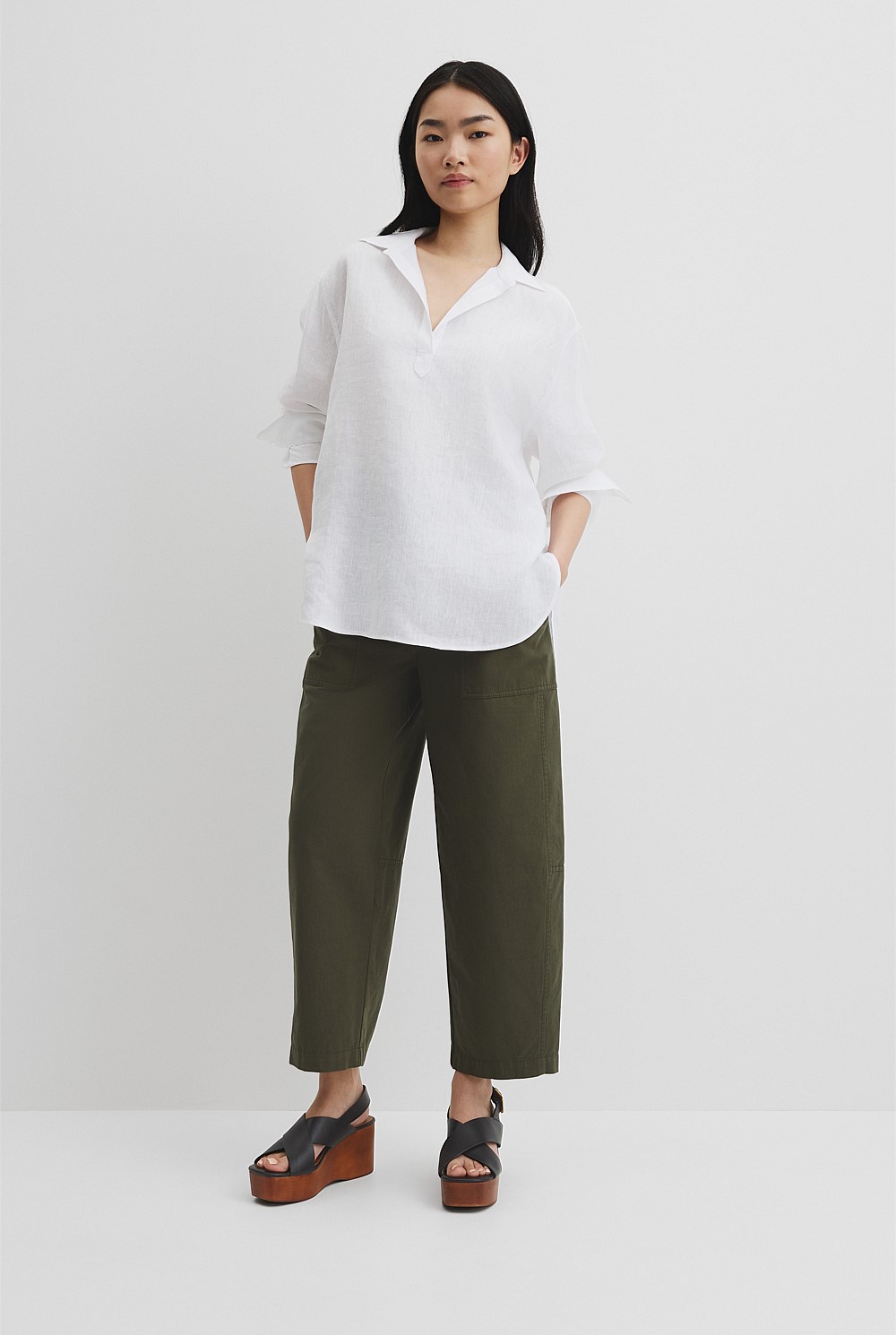 Organically Grown Linen Popover