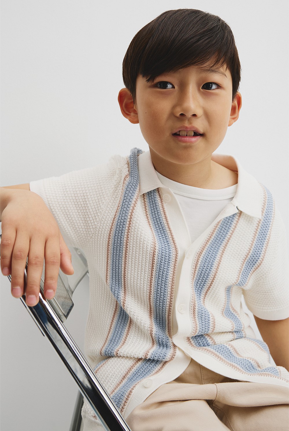 Organically Grown Cotton Knitted Shirt