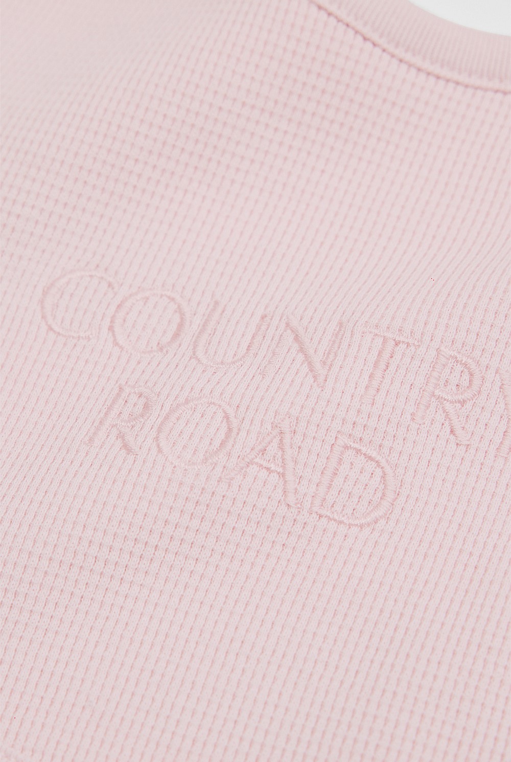 Organically Grown Cotton Waffle Bib