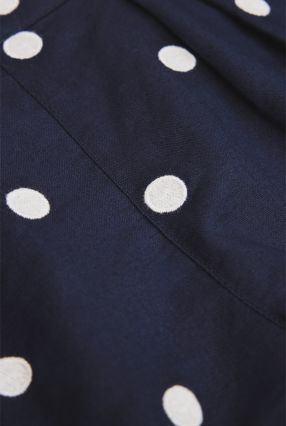 Spot Scalloped Short