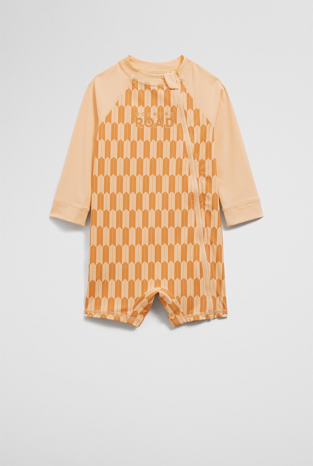 Geometric Logo Swimsuit