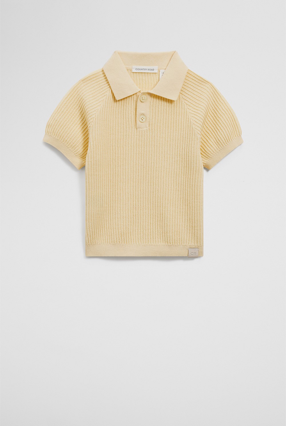 Organically Grown Cotton Knit Polo