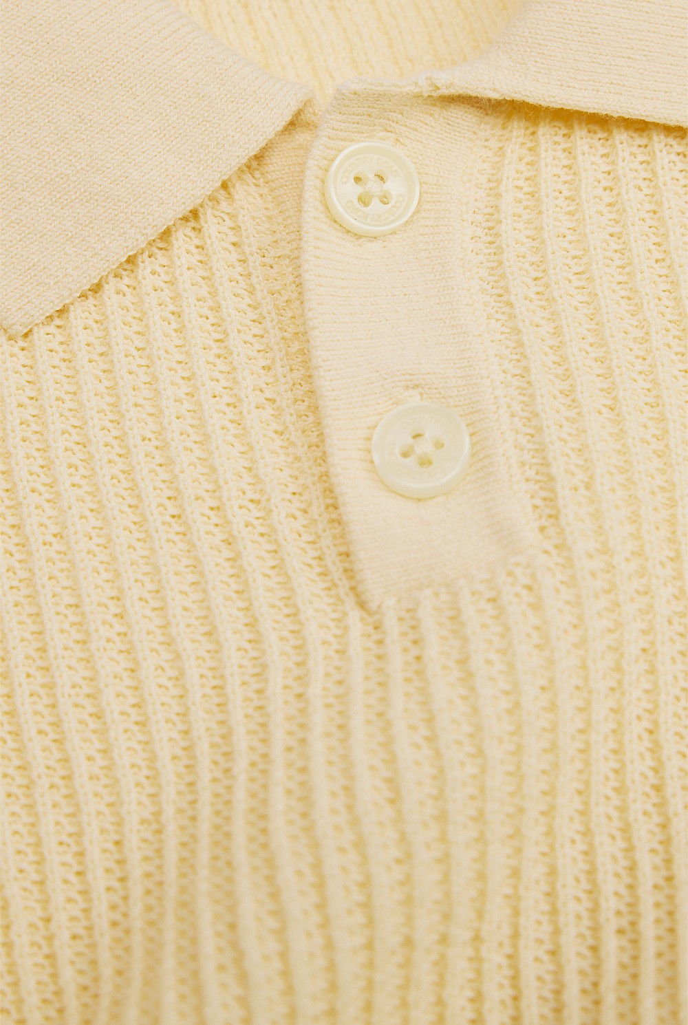 Organically Grown Cotton Knit Polo