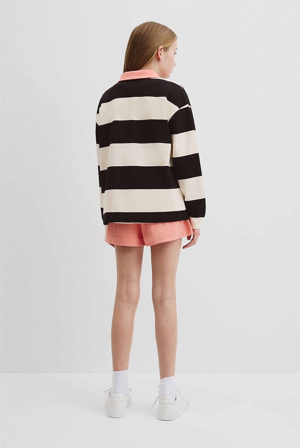 Teen Stripe Rugby Top