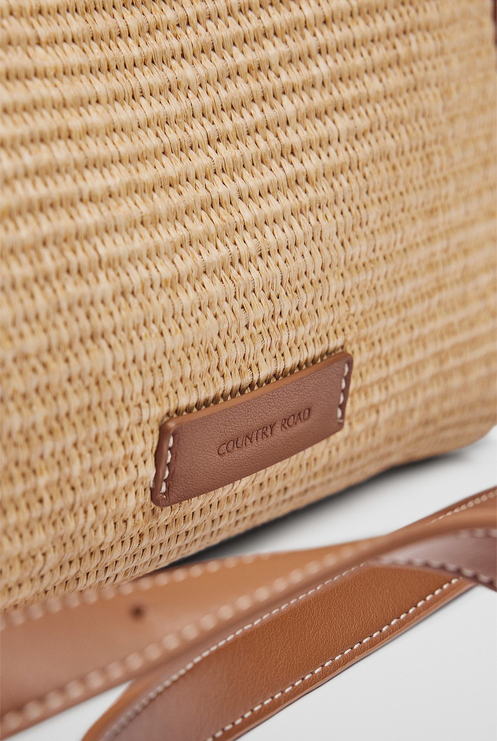 Middle Zip Crossbody Bag