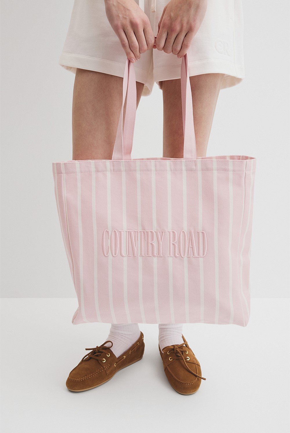 Australian Cotton Embroidered Heritage Shopper